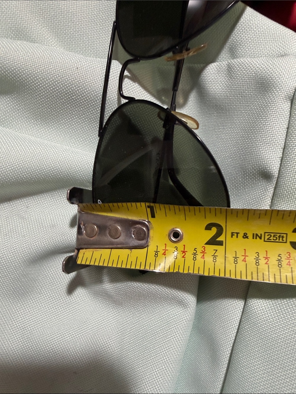 Ray-Ban Aviator Sunglasses - Black Lenses, Brown Case - Picture 7 of 9